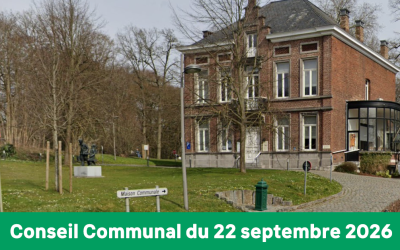Conseil Communal du 22 septembre 2026